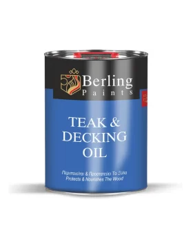 Λάδι ξύλου Teak oil & Decking oil Berling