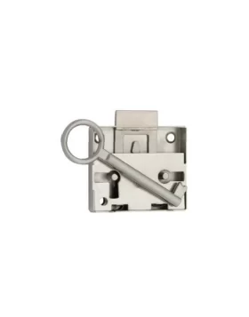 Κλειδαριά ντουλάπας και συρταριών 25mm και 30mm με κλειδί