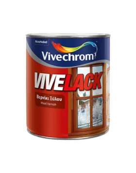 Σατινέ βερνίκι ξύλου διάφανο Vivelack Vivechrom