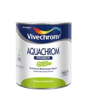 Βελατούρα νερού Aquachrom primer eco Vivechrom