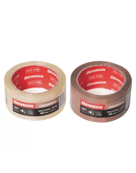 Ταινία συσκευασίας χαμηλού θορύβου Universal 48mm x 60m Benman
