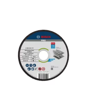 Δίσκος κοπής Inox & Μετάλλων 125mm Pro Stainelss Steel & Metal Bosch