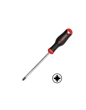 Κατσαβίδι Pozidriv με τρύπα S2 Ergo Grip Benman