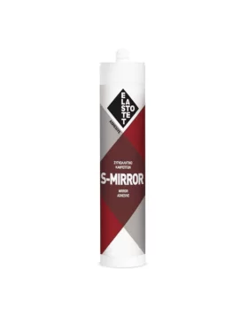 Σιλικόνη - κόλλα καθρέπτη S-Mirror Λευκή 280ml Elastotet