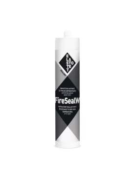 Σφραγιστικό πυράντοχο έως 1200oC Μαύρο Fireseal W 280ml Elastotet
