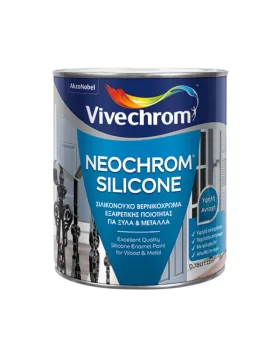Μαύρο ματ σιλικονούχο βερνικόχρωμα Neochrom silicone Vivechrom