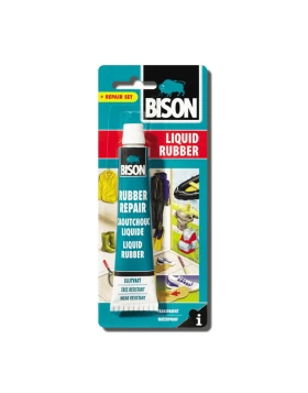 Κόλλα για επισκευή και αδιαβροχοποίηση Liquid rubber 50ml Bison