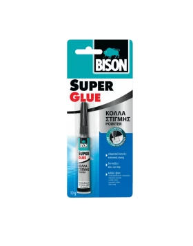 Κόλλα στιγμής Super glue pointer 10gr Bison