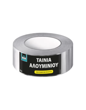 Ταινία αλουμινίου αυτοκόλλητη Sealing tape alouminium 20m Bison 