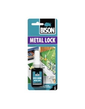 Ασφαλιστικό σπειρωμάτων Metal lock 10ml Bison