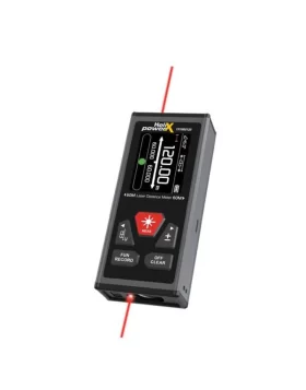 Μετρητής αποστάσεων Laser διπλής δέσμης Dualsaber Red 60/120m Helixpower