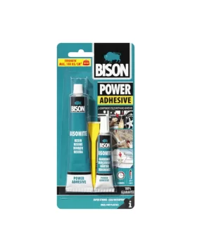 Κόλλα πολυουρεθάνης 2 συστατικών Power adhesive 65ml Bison