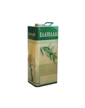 Δοχείο λαδιού - τενεκές 5lt - 10lt - 17lt με βιδωτή τάπα & ετικέτα