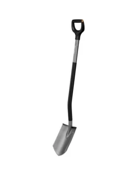 Πατόφτυαρο αιχμηρό με εργονομική λαβή Spade Grey Fiskars