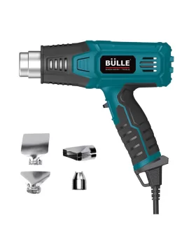 Πιστόλι θερμού αέρα 2000W - 400°C / 600°C με 4 ακροφύσια Bulle