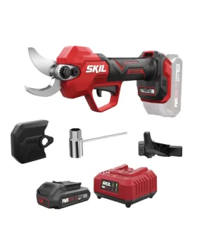 Σετ επαναφορτιζόμενο ψαλίδι κλαδέματος Brushless με μπαταρία & ταχυφορτιστή Redline Skil