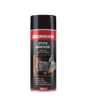 Σπρέι λευκό γράσο με τεφλόν PTFE 400ml 28580 Benman