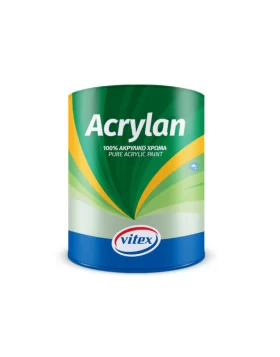 100% ακρυλικό χρώμα εξωτερικού χώρου Acrylan Vitex 