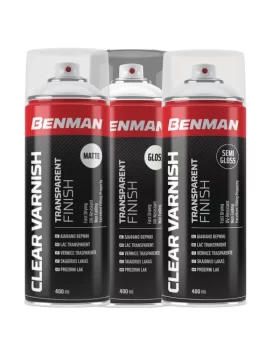 Σπρέι βερνίκι διάφανο 400ml Benman