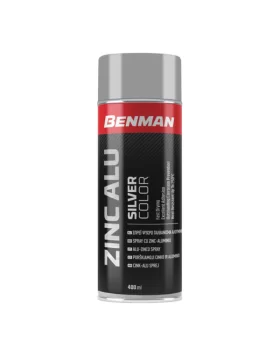 Σπρέι ψυχρό γαλβάνισμα αλουμινίου (Zink Alu) 400ml 28551 Benman