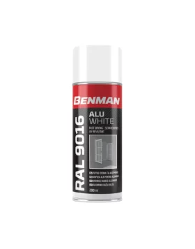 Λευκό σπρέι για βάψιμο αλουμινίου 200ml 33882 Benman