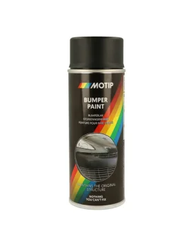 Σπρέι για βάψιμο προφυλακτήρων Μαύρο ματ 400ml Motip