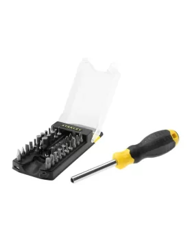 Κατσαβίδι καστάνιας με μύτες σετ 35τμχ Stanley STHT0-70885
