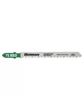 Λάμες σέγας για μαλακό ξύλο 5τμχ Τ101D Clean cut 71853 Benman 