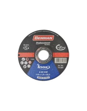 Δίσκος κοπής inox Professional series Benman
