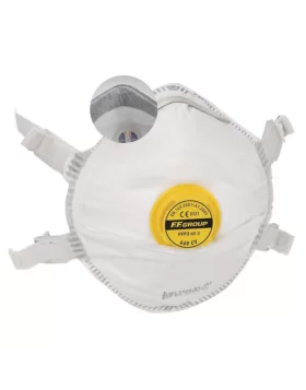 Μάσκα μιας χρήσης FFP3 με βαλβίδα 460 CV FF Froup 36460