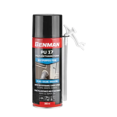 Αφρός πολυουρεθάνης χειρός PU 17 300ml Benman