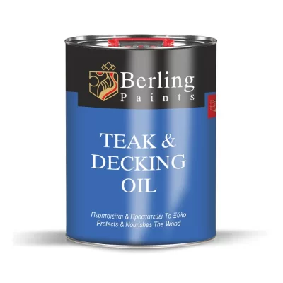 Λάδι ξύλου Teak oil & Decking oil Berling