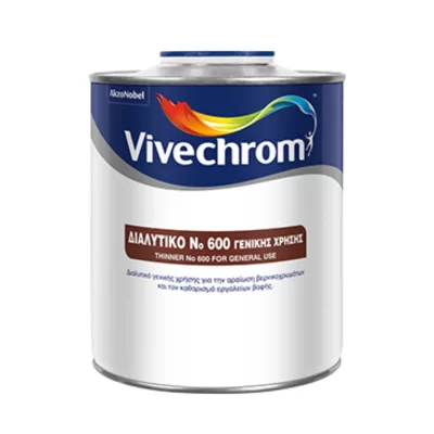Διαλυτικό γενικής χρήσης Thinner 600 750ml Vivechrom