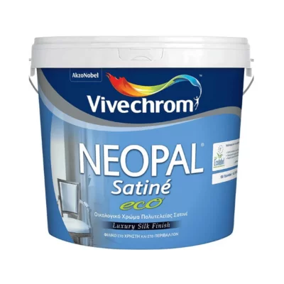 Bελούδινο σατινέ xρώμα τοίχου Neopal Satine Eco Vivechrom