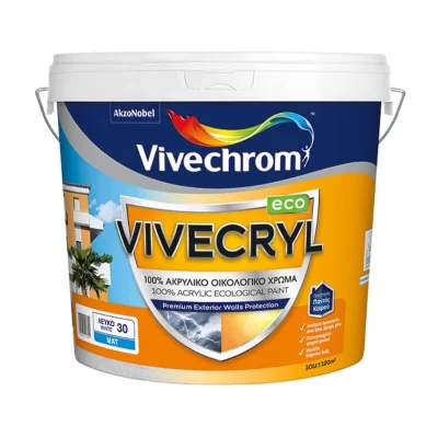 100% ακρυλικό χρώμα εξωτερικής χρήσης Vivecryl Eco Vivechrom