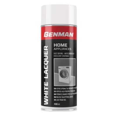 Σπρέι για βάψιμο ηλεκτρικών συσκευών White lacquer 400ml Benman