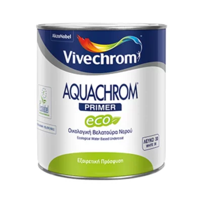 Βελατούρα νερού Aquachrom primer eco Vivechrom