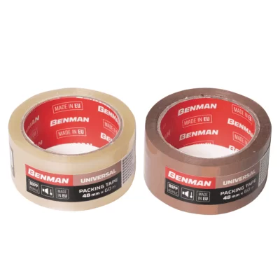 Ταινία συσκευασίας χαμηλού θορύβου Universal 48mm x 60m Benman