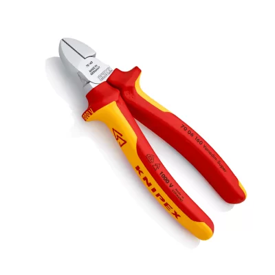Πλαγιοκόφτης ηλεκτρολόγου με μόνωση 1000Volt 160mm Knipex 7006160 