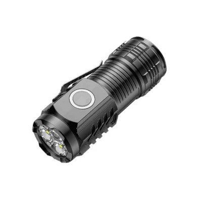 Φακός επαναφορτιζόμενος 3 led μίνι με μαγνήτη XP-2480