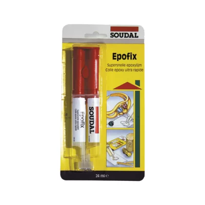 Εποξική κόλλα 2 συστατικών 82A Epofix 24ml Soudal