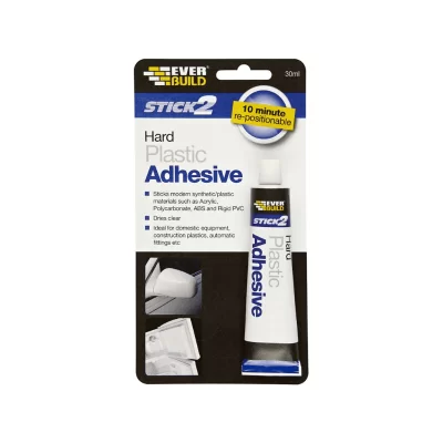 Κόλλα για σκληρά πλαστικά Hard Plastic Adhesive 30ml Everbuild