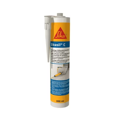 Σιλικόνη αντιμουχλική ουδέτερη Sikasil C 300ml Sika