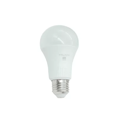 Λάμπα Led Globe A60 E27 15W με θερμό φως 3.000K Wellmax