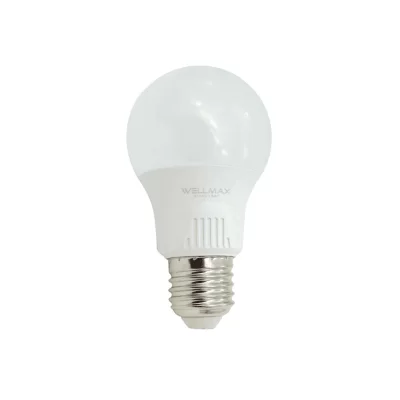 Λάμπα Led Globe A60 E27 11W με φως ημέρας 6.500K Wellmax
