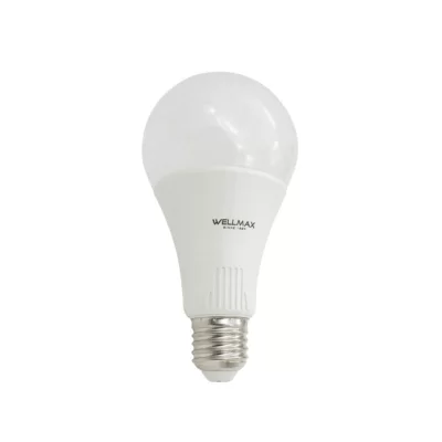 Λάμπα Led Globe A70 E27 18W με ψυχρό φως ημέρας 6.500K Wellmax