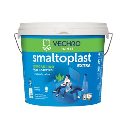 Χρώμα τοίχου οικολογικό ματ Smaltoplast Extra Vechro
