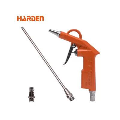 Πιστόλι φυσήματος μεταλλικό 2 μύτες Harden 681102