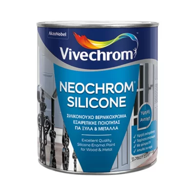 Μαύρο ματ σιλικονούχο βερνικόχρωμα Neochrom silicone Vivechrom