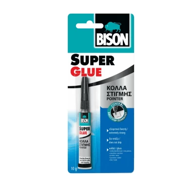 Κόλλα στιγμής Super glue pointer 10gr Bison